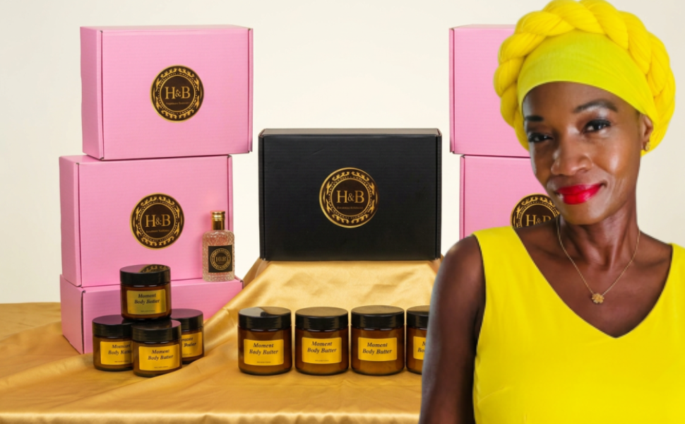 Founder of Hubs & Babydoll with the Hubs & Babydoll body boxes